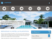 Tablet Screenshot of la-plantation.com